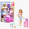 Dukker & Bamser-Barbie Dukke Malibu Travel med Tilbehør