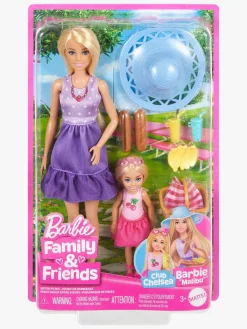 Dukker & Bamser-Barbie Family & Friends Legesæt Malibu & Chelsea Picnic