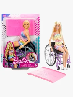 Dukker & Bamser-Barbie Fashionista Dukke med Kørestol Blond