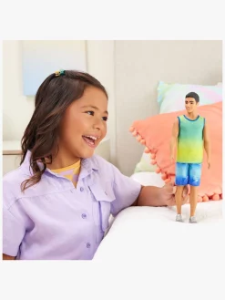 Dukker & Bamser-Barbie Fashionistas Dukke Ken i Denimshorts