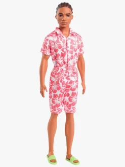 Dukker & Bamser-Barbie Ken Fashionista Dukke i Mønstret Overall