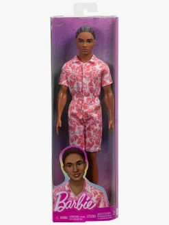 Dukker & Bamser-Barbie Ken Fashionista Dukke i Mønstret Overall