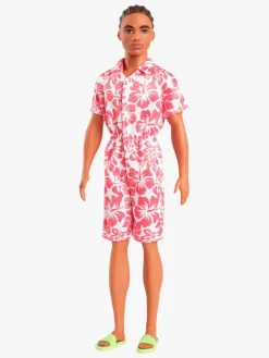 Dukker & Bamser-Barbie Ken Fashionista Dukke i Mønstret Overall