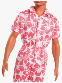 Dukker & Bamser-Barbie Ken Fashionista Dukke i Mønstret Overall