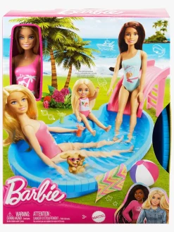 Dukker & Bamser-Barbie Legesæt Dukke & Pool