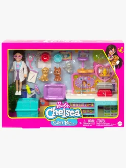 Dukker & Bamser-Barbie Legesæt Kan Blive En Dyrlæge