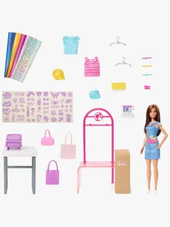 Dukker & Bamser-Barbie Legesæt med Dukke Make & Sell Boutique