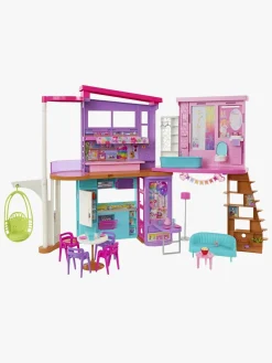 Dukker & Bamser-Barbie Malibu Feriehus med Møbler & Tilbehør