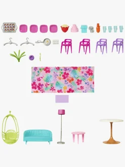 Dukker & Bamser-Barbie Malibu Feriehus med Møbler & Tilbehør