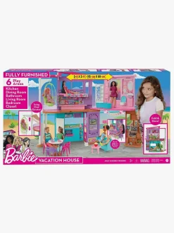 Dukker & Bamser-Barbie Malibu Feriehus med Møbler & Tilbehør