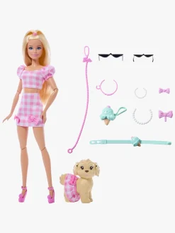 Dukker & Bamser-Barbie Modedukke Twinning Looks, Pink