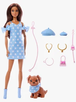 Dukker & Bamser-Barbie Modedukke Twinning Looks, Blå