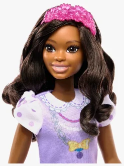 Dukker & Bamser-Barbie My First Dukke Brunt Hår med Puddel