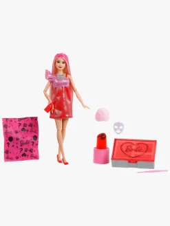 Dukker & Bamser-Barbie Party Unboxed Dukke Glam Series, Rød