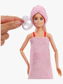 Dukker & Bamser-Barbie Party Unboxed Dukke Glam Series, Rød