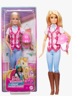 Dukker & Bamser-Barbie Riding Malibu Dukke