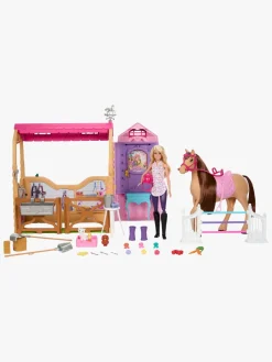 Dukker & Bamser-Barbie Ultimate Stald med Dukke & Hest