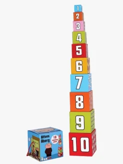Babylegetøj-Alfonsberg Barbo Toys Alfons Åberg Stableklodser 10 Stk.