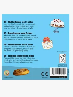 Babylegetøj-Alfonsberg Barbo Toys Alfons Åberg Stableklodser 10 Stk.