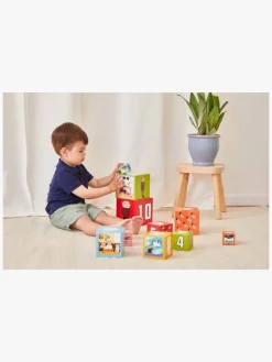 Babylegetøj-Alfonsberg Barbo Toys Alfons Åberg Stableklodser 10 Stk.