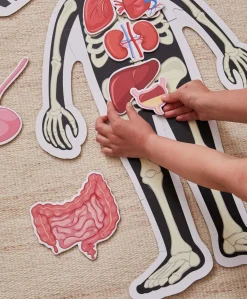 Spil & Puslespil-BarboToys Barbo Toys Body Puslespil Dreng 36 Brikker Blå