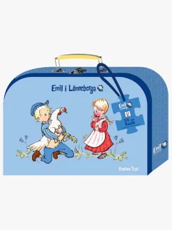 Spil & Puslespil-EmilILonneberga Barbo Toys Emil Fra Lønneberg Kuffert med 1 Puslespil 24 Brikker