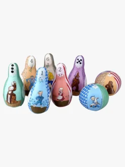 Spil & Puslespil-EmilILonneberga Barbo Toys Emil Fra Lønneberg  Blødt Bowlingsæt