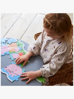 Spil & Puslespil-PeppaPig Barbo Toys Gurli Gris Familie Puslespil 24 Brikker