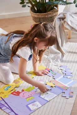 Spil & Puslespil-PeppaPig Barbo Toys Gurli Gris Puslespil med Puslespil 40 Brikker