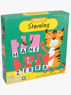 Spil & Puslespil-BarboToys Barbo Toys Learning Staveleg Puslespil 38 Brikker