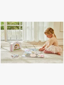 Spil & Puslespil-BarboToys Barbo Toys Lillie & Ellie Kuffert med Gulvpuslespil 24 Brikker