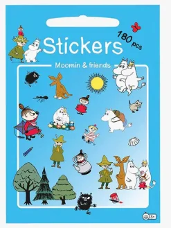 Kreativt Legetøj-Mumin Barbo Toys Mumitroldene & Venner Klistermærker 180 Stk.