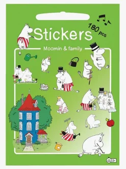 Kreativt Legetøj-Mumin Barbo Toys Mumitroldene & Familie Klistermærker 180 Stk.