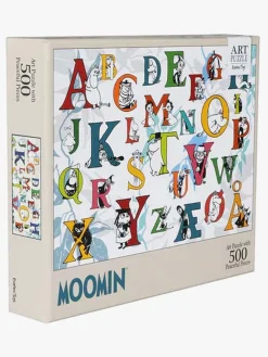 Spil & Puslespil-Mumin Barbo Toys Mumitroldene ABC Puslespil 500 Brikker