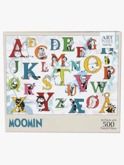 Spil & Puslespil-Mumin Barbo Toys Mumitroldene ABC Puslespil 500 Brikker