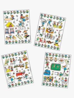 Kreativt Legetøj-PippiLangstrump Barbo Toys Pippi Langstrømpe Klistermærker Venner 130 Stk.