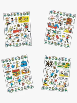 Kreativt Legetøj-PippiLangstrump Barbo Toys Pippi Langstrømpe Klistermærker Villa Villekulla 140 Stk.