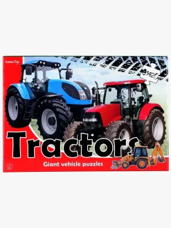 Spil & Puslespil-BarboToys Barbo Toys Stor Gulvpuslespil Traktor 3-i-1