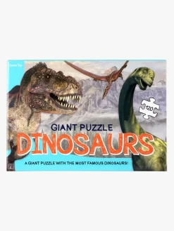 Spil & Puslespil-BarboToys Barbo Toys Stor Gulvpuslespil Dinosaur 120 Brikker