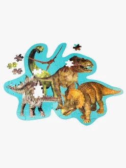 Spil & Puslespil-BarboToys Barbo Toys Stor Gulvpuslespil Dinosaur 120 Brikker