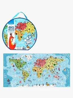 Lærerig Leg-BarboToys Barbo Toys  Vores Store Puslespil Verden 200 Brikker