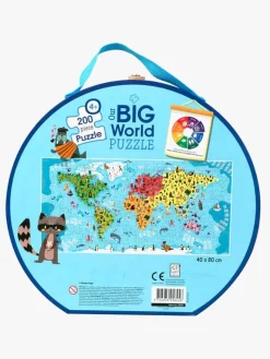 Spil & Puslespil-BarboToys Barbo Toys  Vores Store Puslespil Verden 200 Brikker