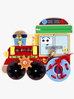 Babylegetøj-BarboToys Barbo Toys Wacky Wonders Aktivitetstavle Tog