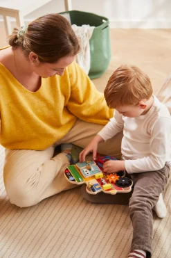 Babylegetøj-BarboToys Barbo Toys Wacky Wonders Aktivitetstavle Tog