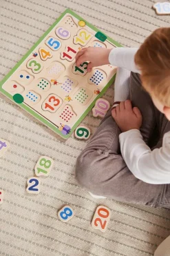 Spil & Puslespil-BarboToys Barbo Toys Wacky Wonders Træpuslespil Tal 20 Dele