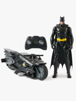 Fjernstyret-Batman Fjernstyret Batcycle med Figur