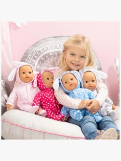 Dukker & Bamser-BayerDesign Bayer Design Anna Interaktiv Dukke, Grå Grå/Hvid