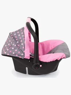 Dukker & Bamser-BayerDesign Bayer Design Autostol Dukke Lyserød/Grå