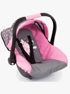 Dukker & Bamser-BayerDesign Bayer Design Autostol Dukke Lyserød/Grå