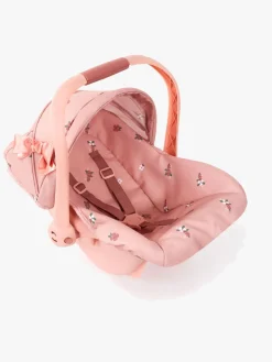 Dukker & Bamser-BayerDesign Bayer Design Autostol med Kaleche til Dukke, Pink Lyserød